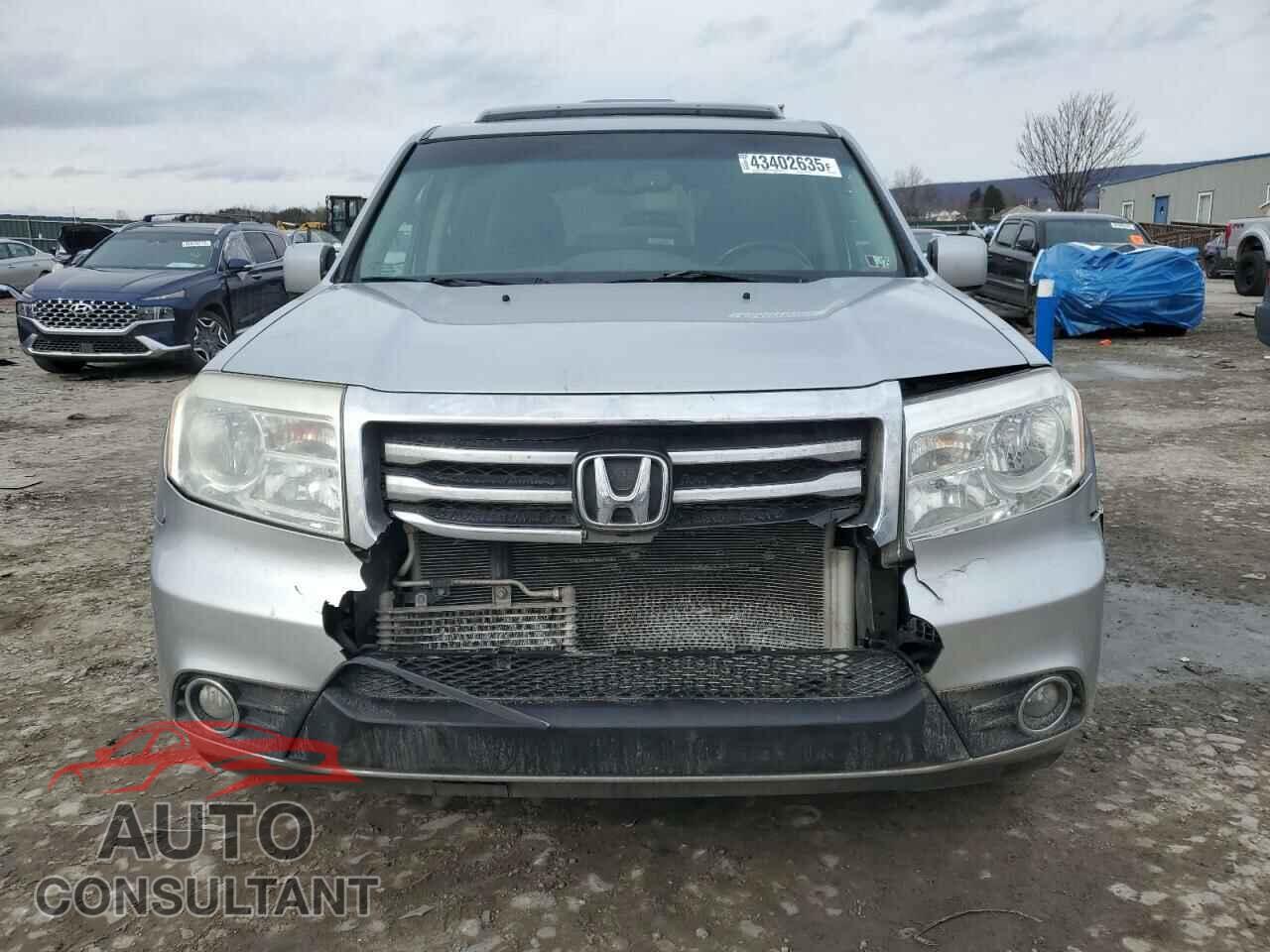 HONDA PILOT 2013 - 5FNYF4H5XDB062053