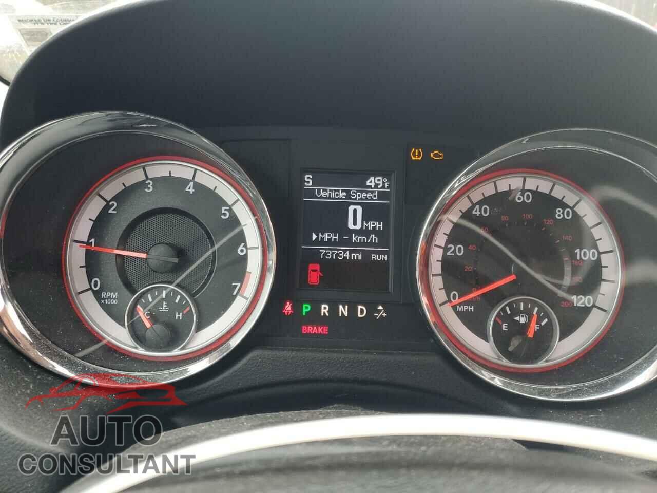 DODGE CARAVAN 2012 - 2C4RDGDG6CR123100