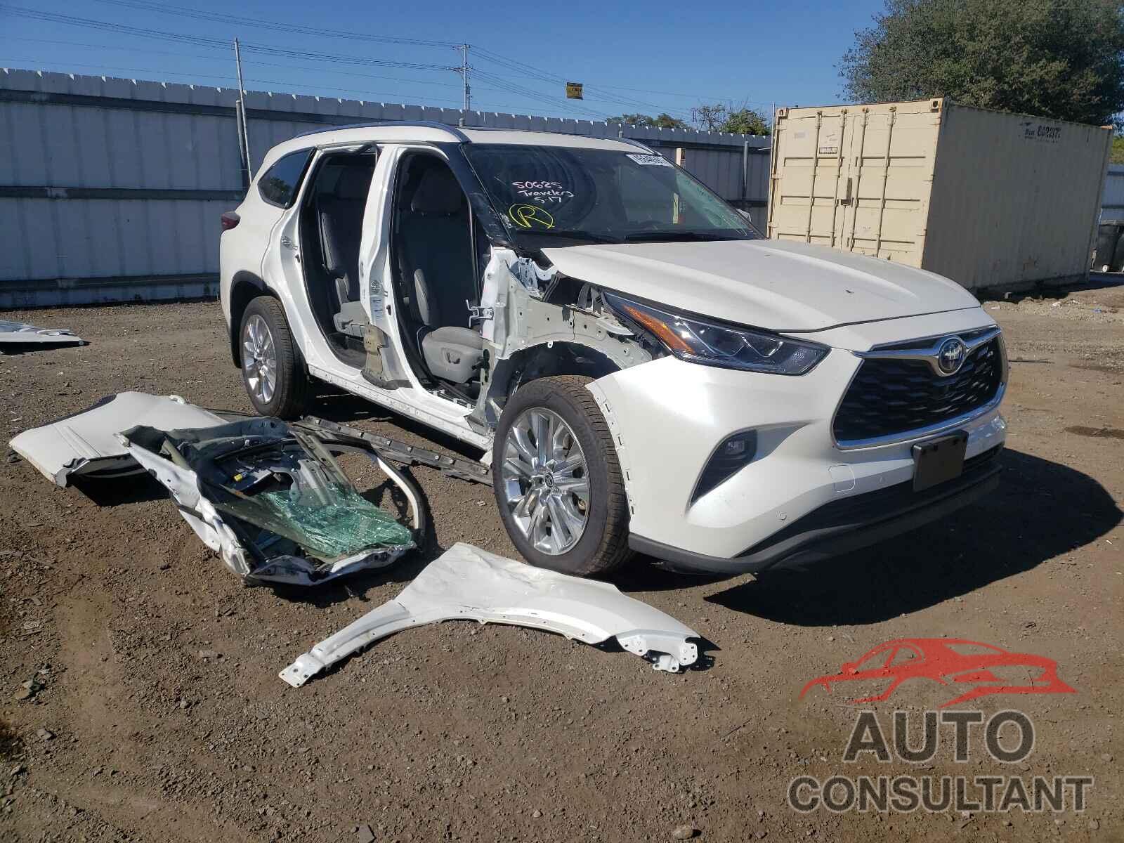 TOYOTA HIGHLANDER 2021 - 5TDDBRCH7MS022422