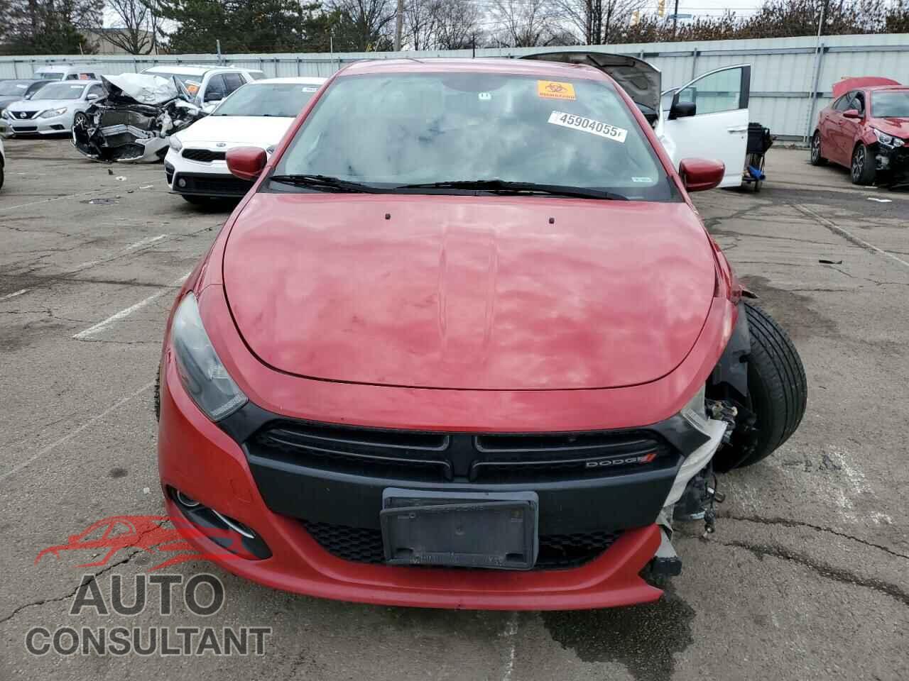 DODGE DART 2013 - 1C3CDFBA7DD339514