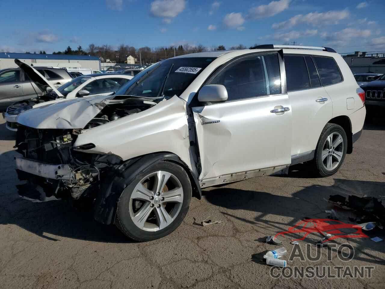 TOYOTA HIGHLANDER 2012 - 5TDDK3EH4CS099063