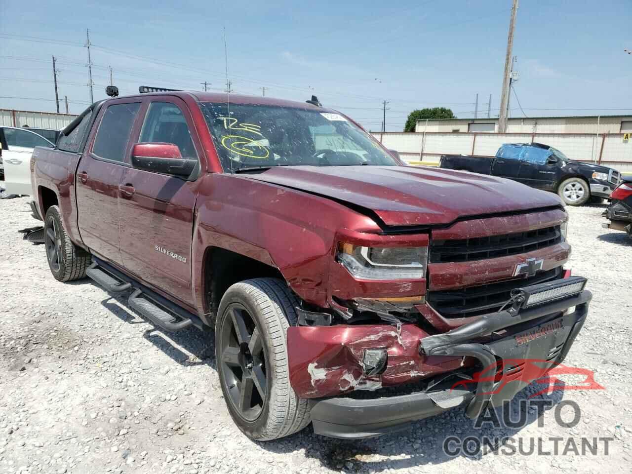 CHEVROLET SILVERADO 2017 - 3GCUKREC3HG320598