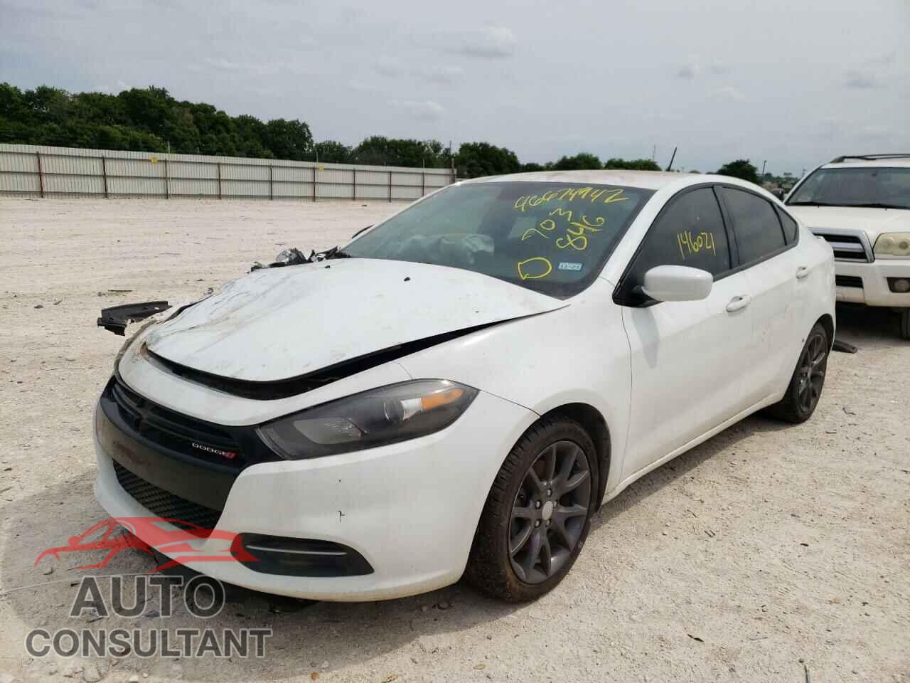DODGE DART 2016 - 1C3CDFAA4GD703846