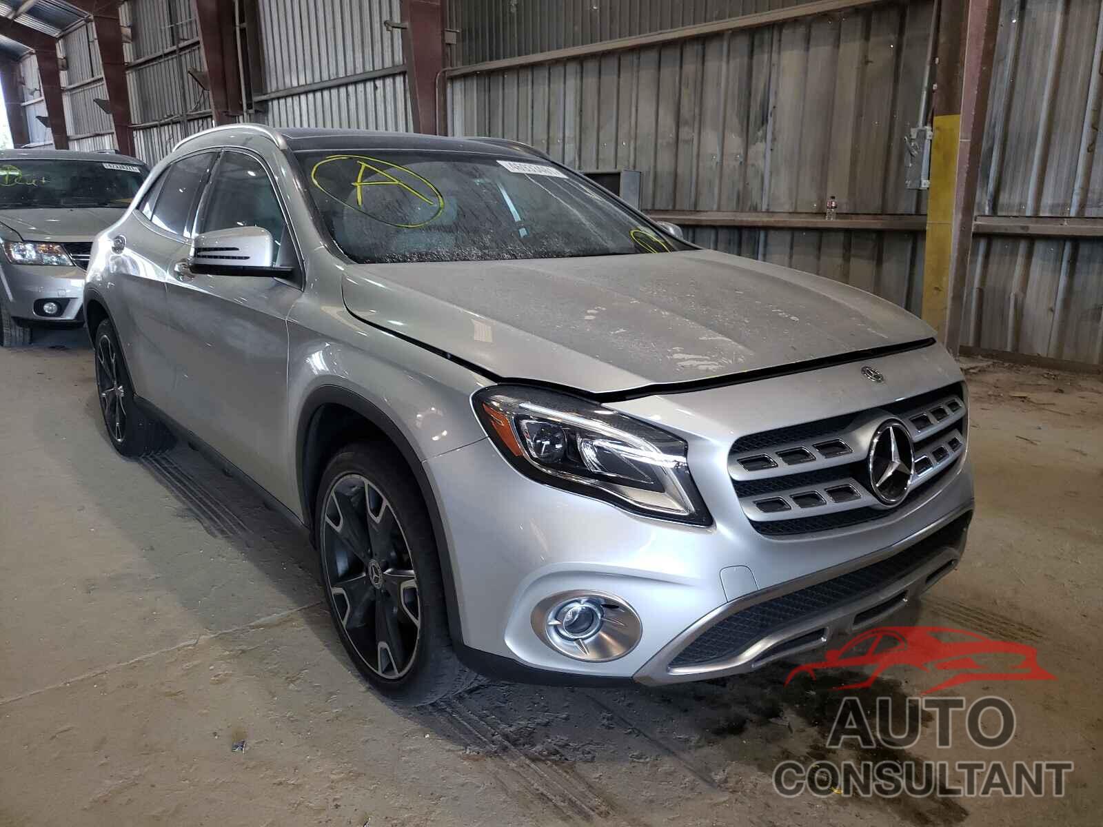 MERCEDES-BENZ GLA-CLASS 2020 - WDCTG4EB3LU022463