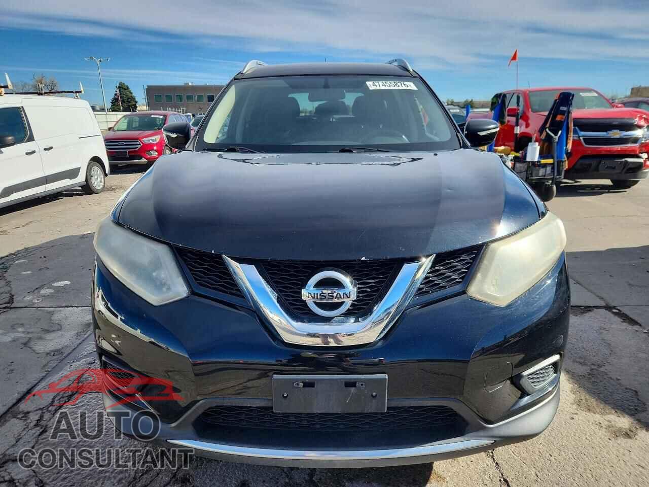 NISSAN ROGUE 2015 - KNMAT2MV2FP545825