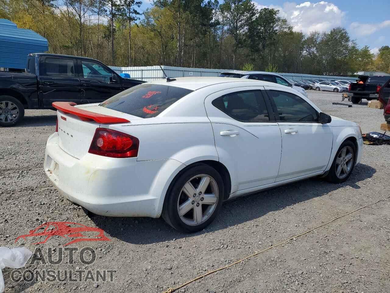 DODGE AVENGER 2013 - 1C3CDZAB7DN644193