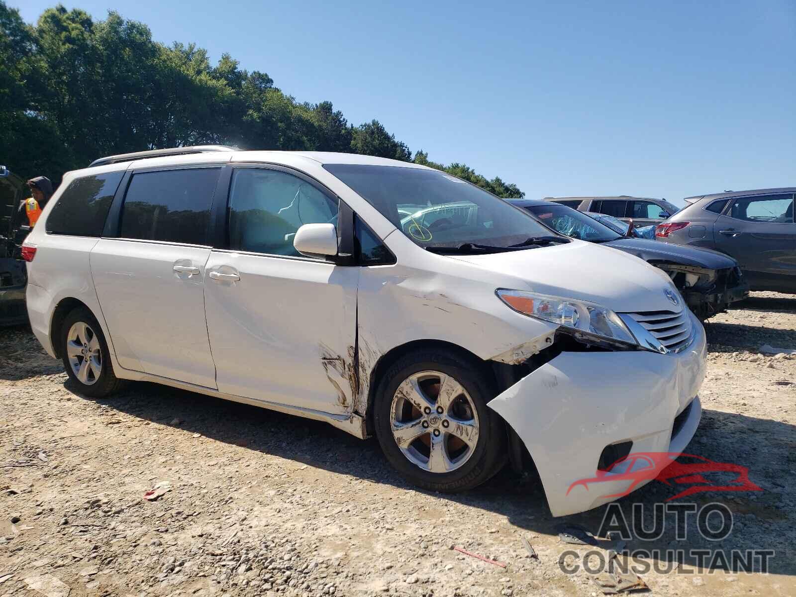 TOYOTA SIENNA 2016 - 5TDKK3DC5GS694104