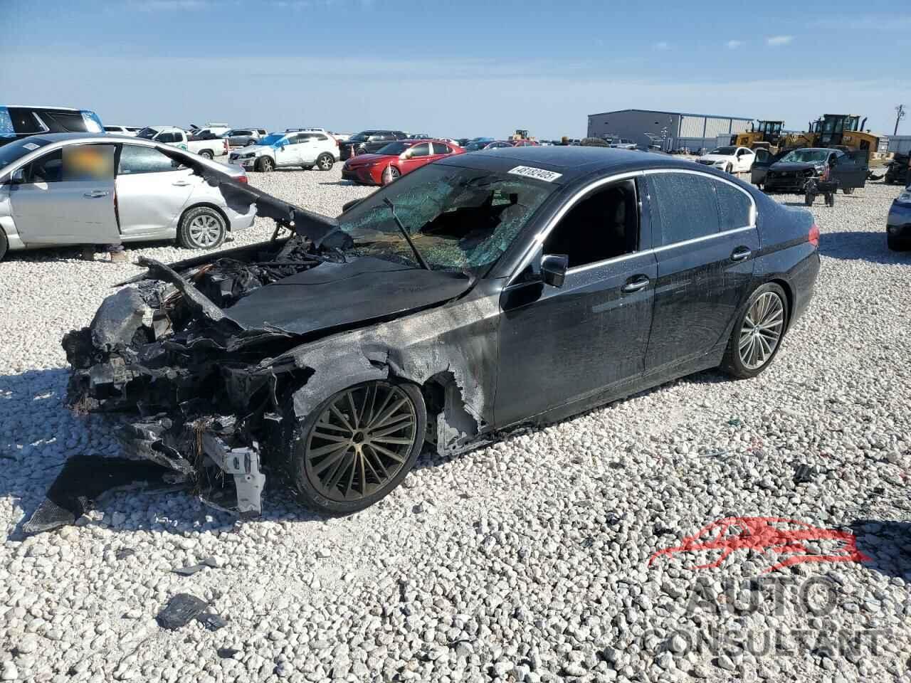 BMW 5 SERIES 2018 - WBAJA5C52JWA38947