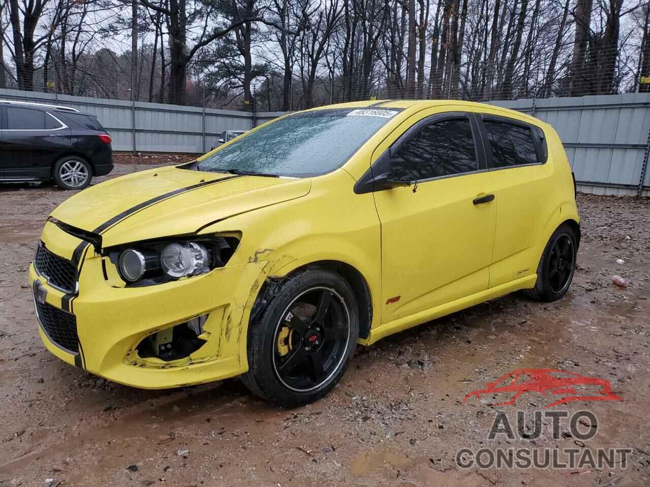 CHEVROLET SONIC 2015 - 1G1JH6SB3F4178428