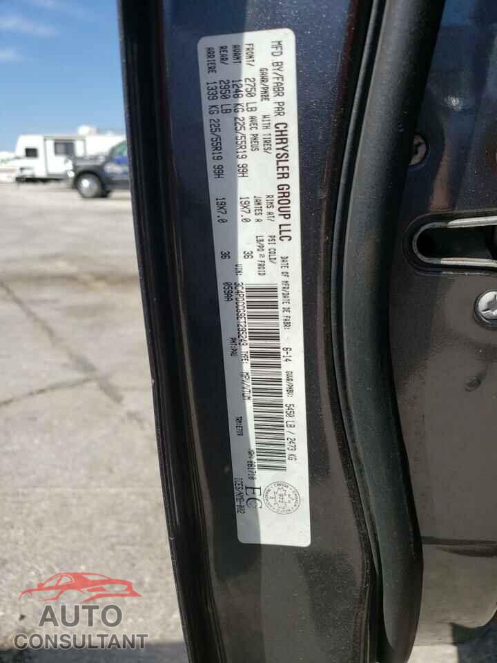 DODGE JOURNEY 2014 - 3C4PDCCG9ET295249
