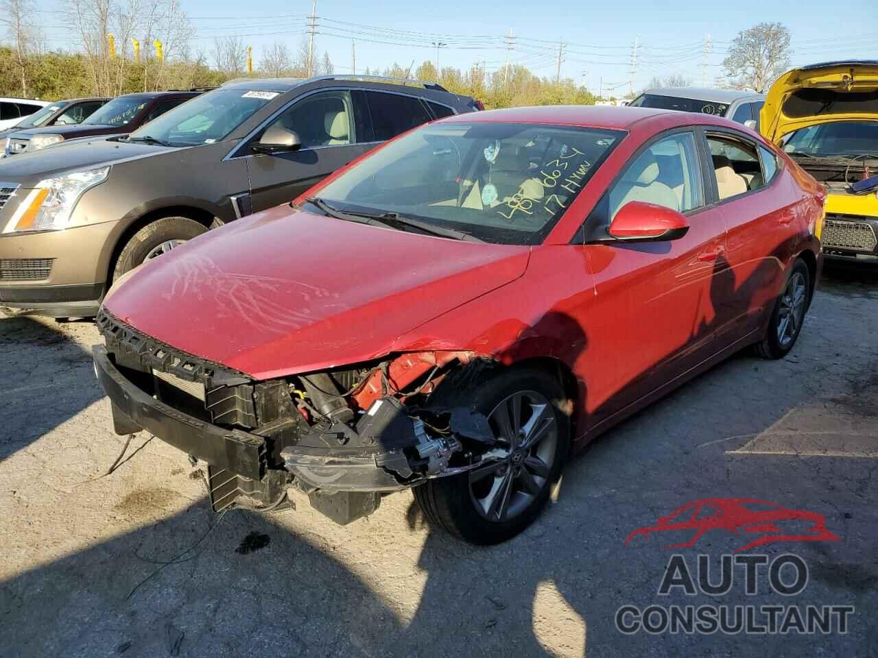HYUNDAI ELANTRA 2017 - 5NPD84LF6HH188586