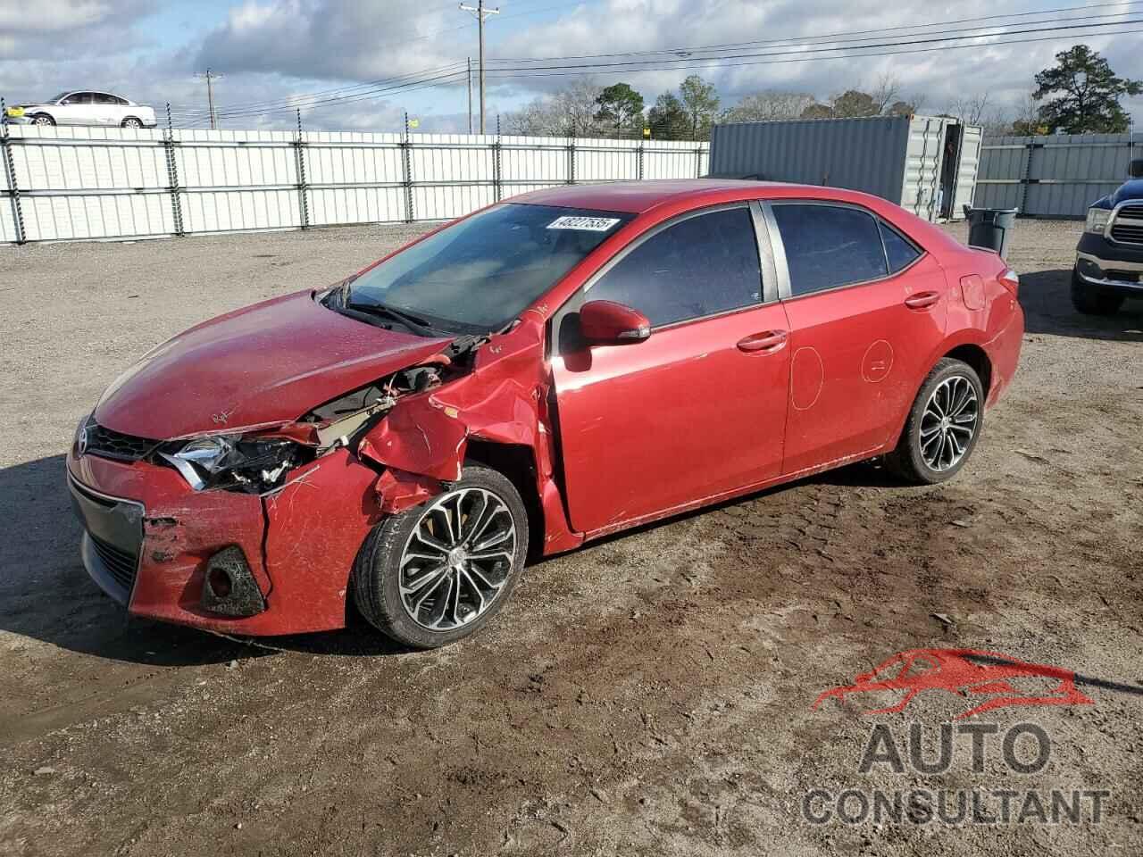 TOYOTA COROLLA 2016 - 2T1BURHE4GC719656