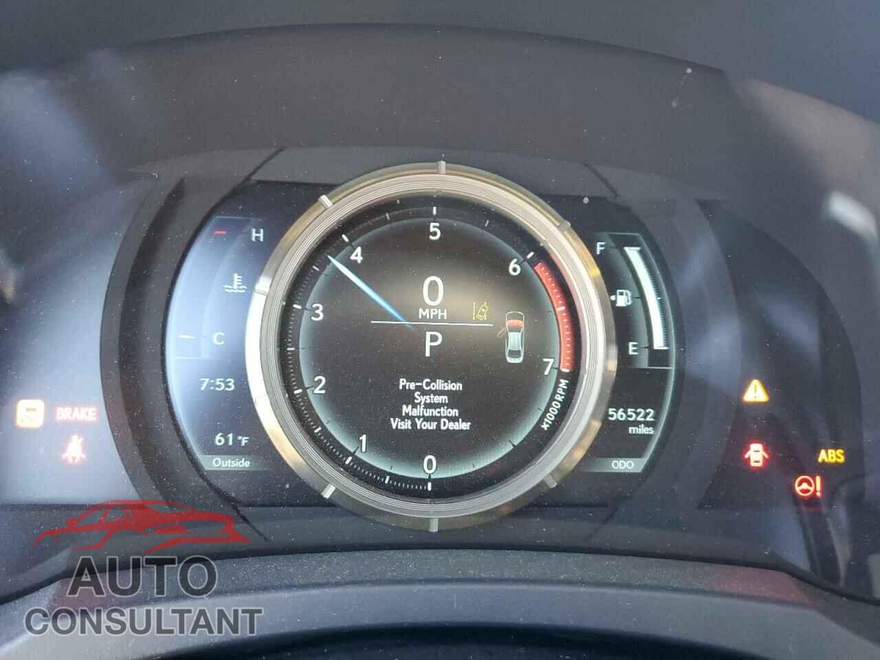 LEXUS IS 2017 - JTHBA1D25H5043589