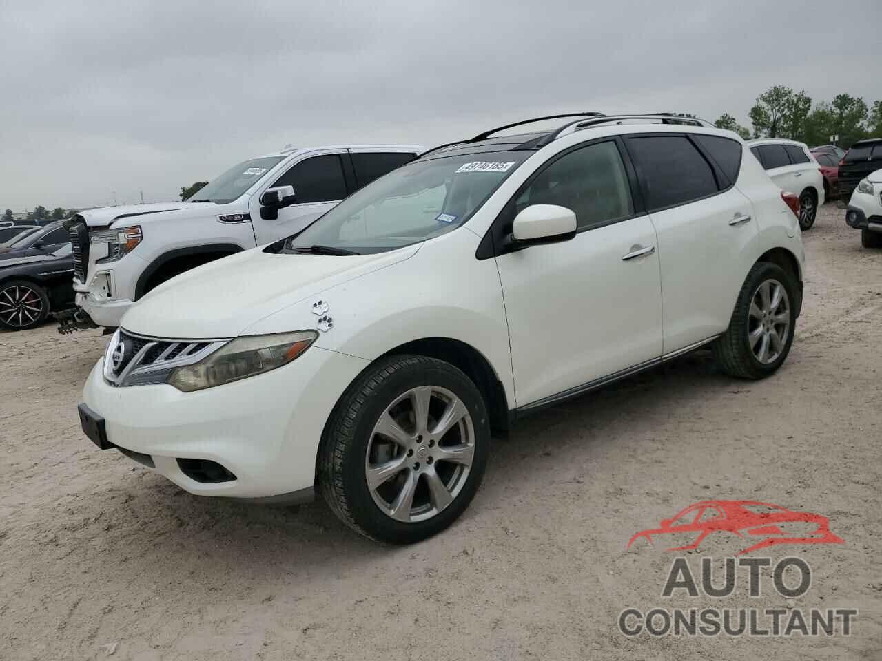NISSAN MURANO 2012 - JN8AZ1MU4CW121388