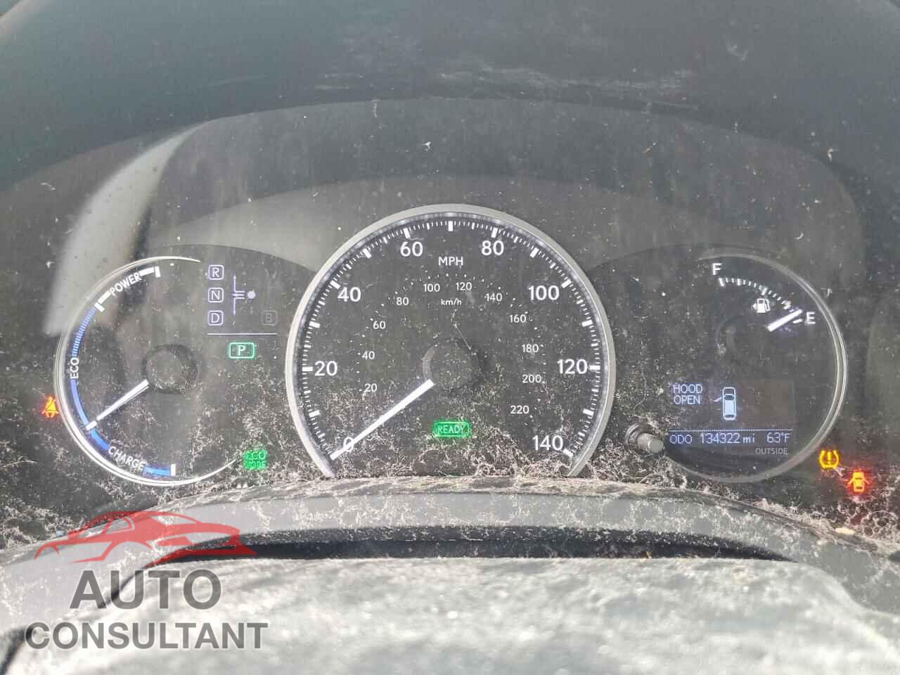 LEXUS CT 200 2012 - JTHKD5BH1C2116263