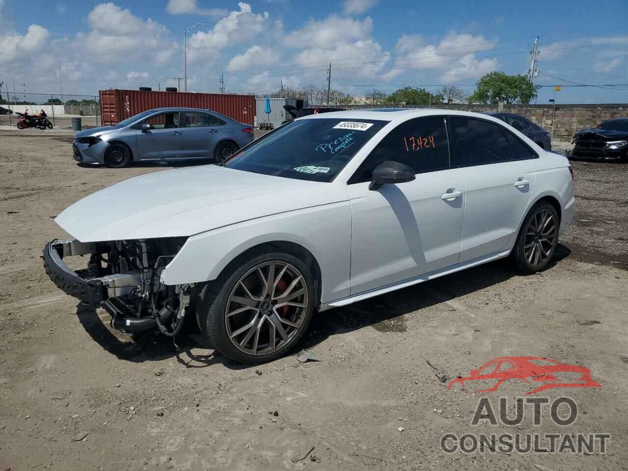 AUDI S4/RS4 2021 - WAUC4AF40MA013815