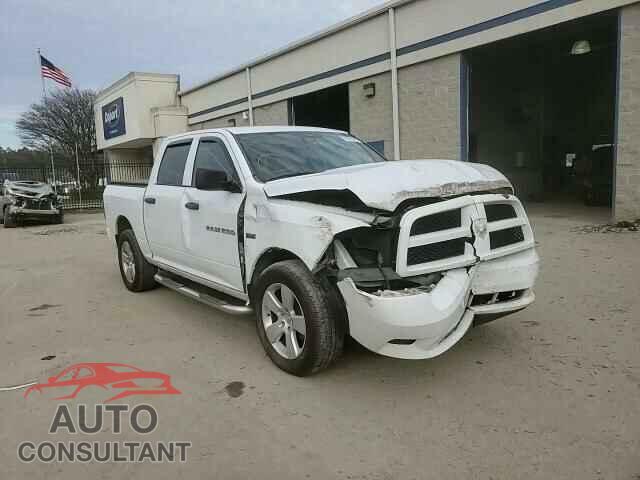 DODGE RAM 1500 2012 - 1C6RD7KT4CS164248