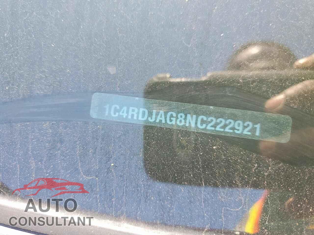 DODGE DURANGO 2022 - 1C4RDJAG8NC222921
