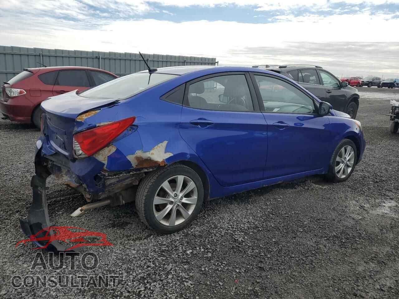 HYUNDAI ACCENT 2012 - KMHCU4AE2CU222647