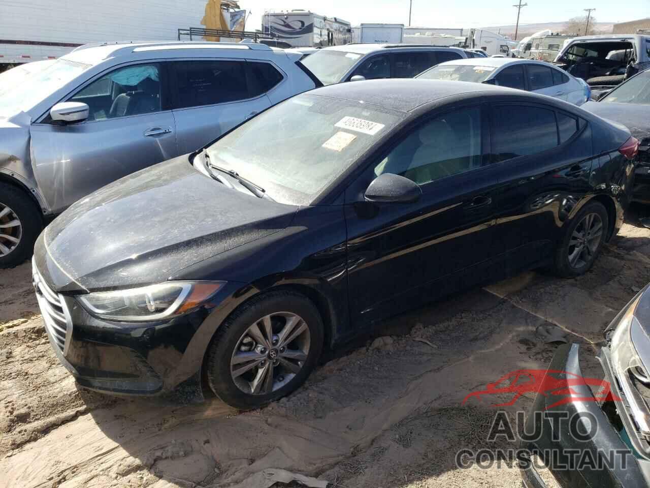 HYUNDAI ELANTRA 2018 - KMHD84LF6JU591619