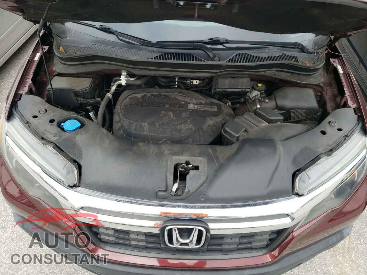 HONDA RIDGELINE 2017 - 5FPYK2F43HB006348
