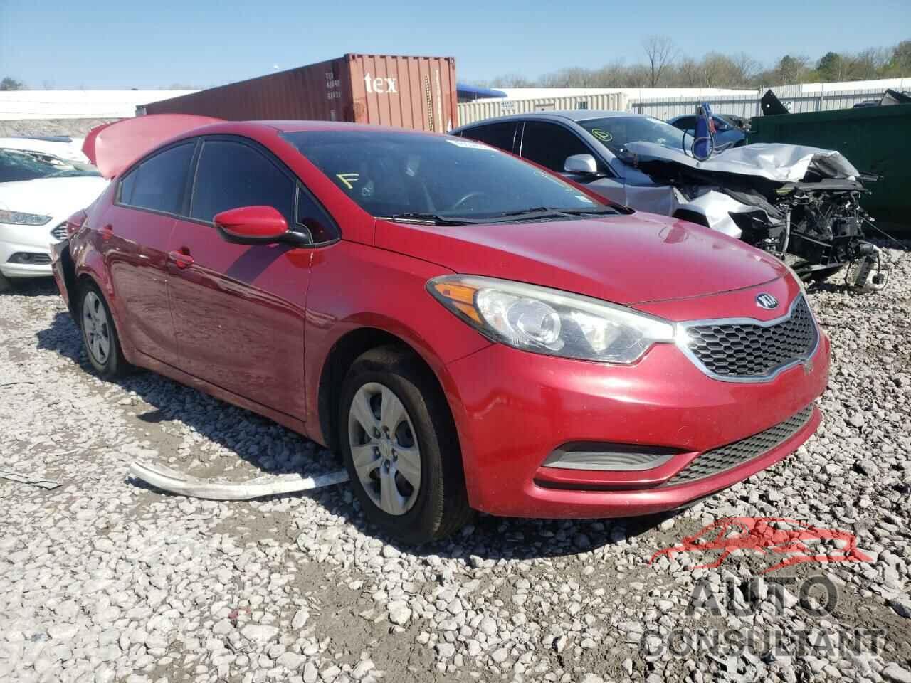 KIA FORTE 2016 - KNAFK4A69G5438377