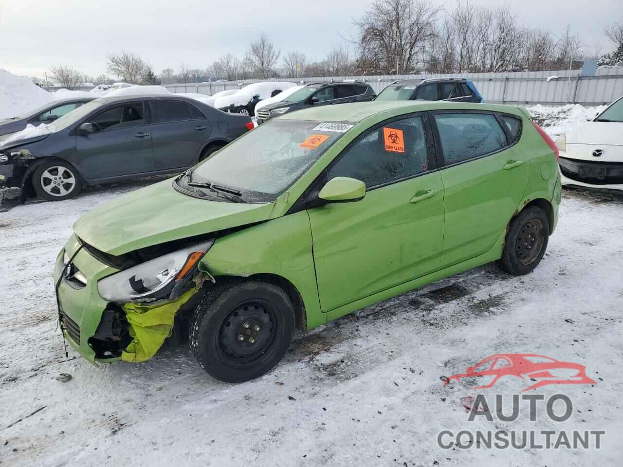 HYUNDAI ACCENT 2013 - KMHCT5AE5DU139658