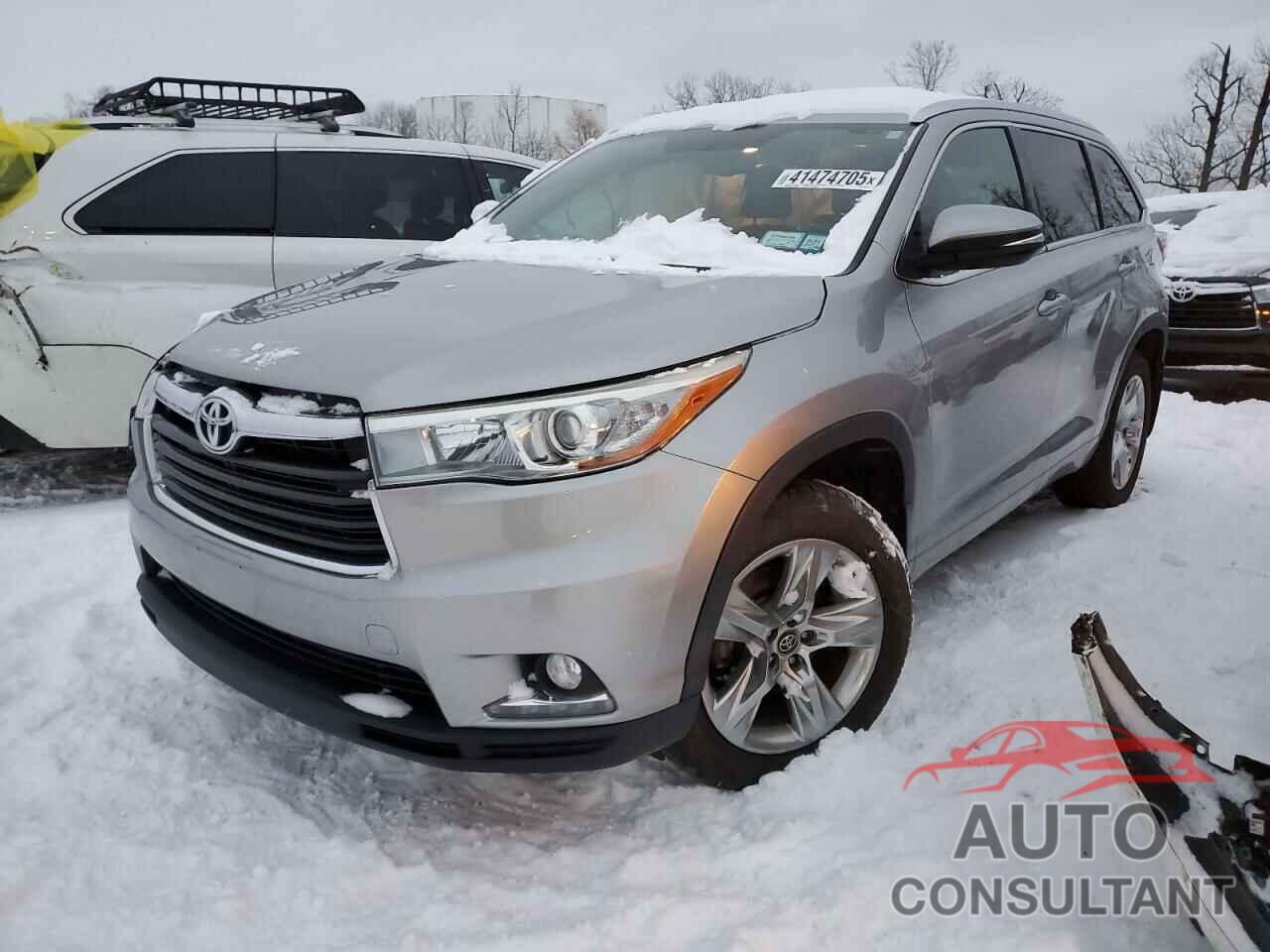 TOYOTA HIGHLANDER 2016 - 5TDYKRFH3GS154479