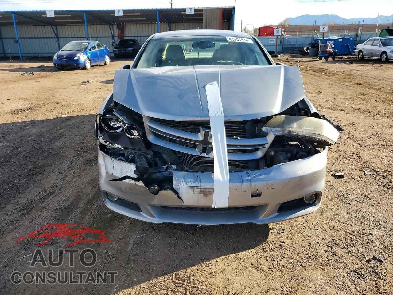 DODGE AVENGER 2013 - 1C3CDZCB5DN653634