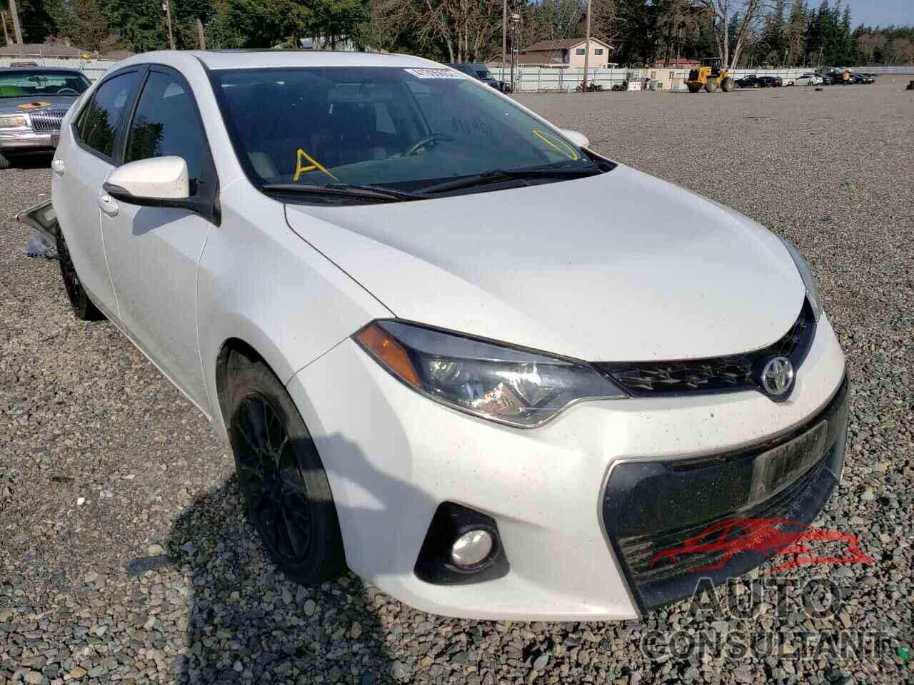 TOYOTA COROLLA 2016 - 2T1BURHE4GC571976