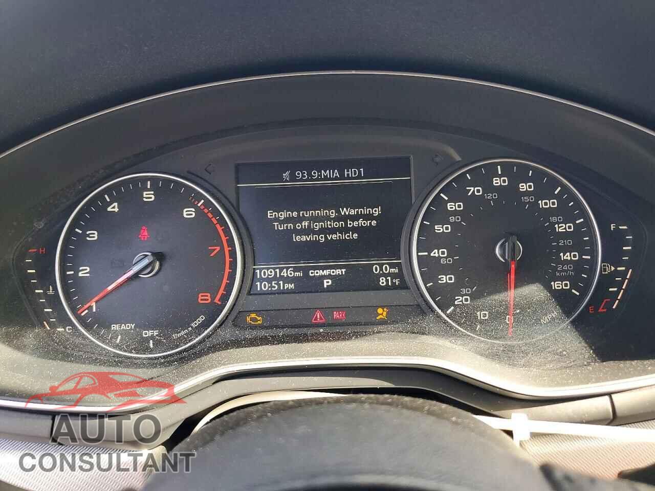 AUDI A4 2017 - WAUGMAF42HN055435