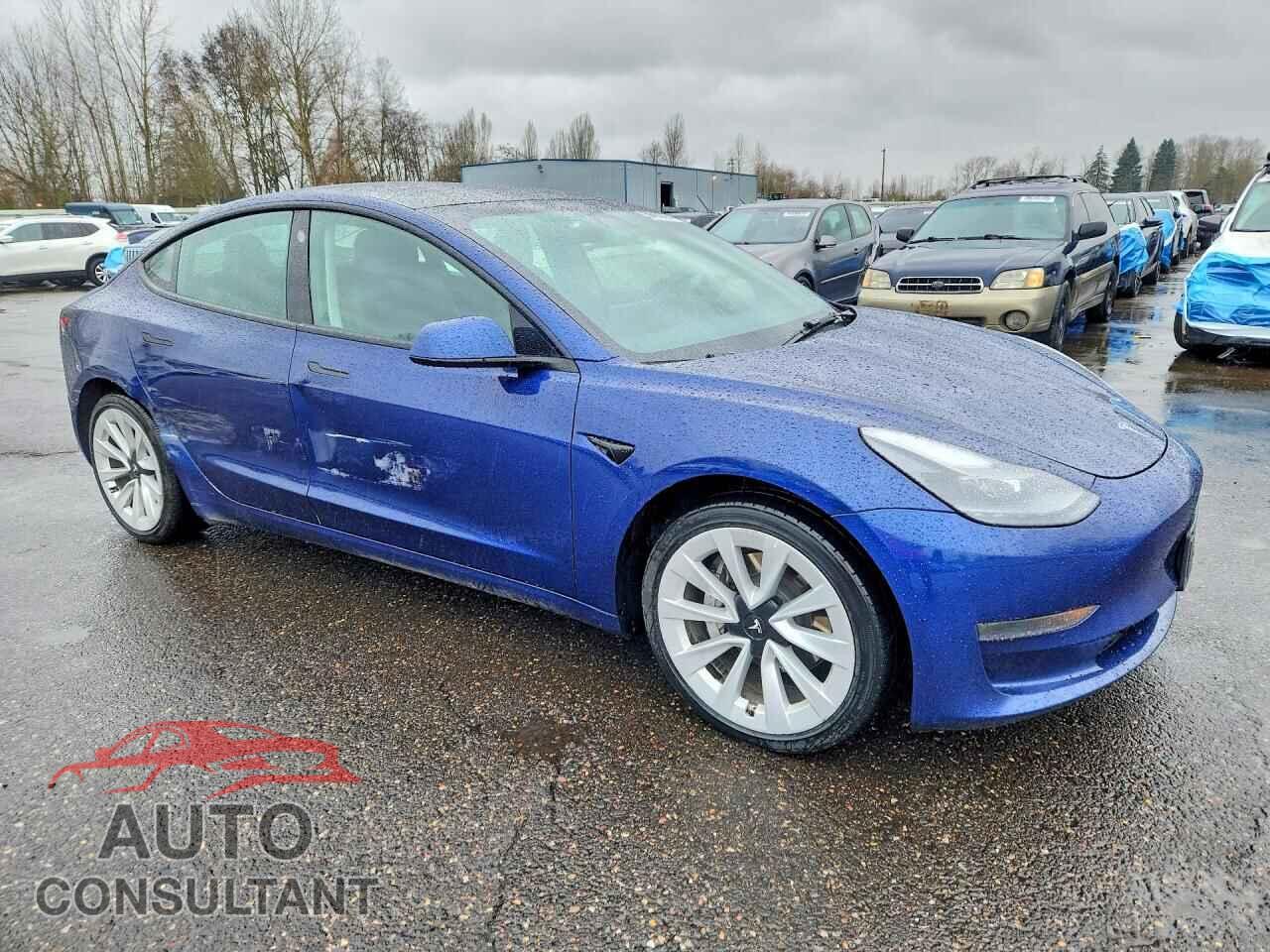 TESLA MODEL 3 2022 - 5YJ3E1EA4NF369846