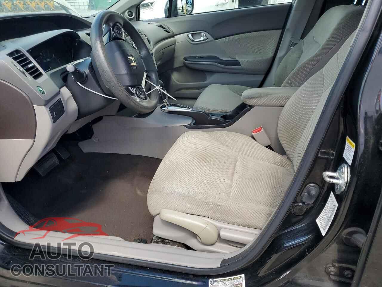 HONDA CIVIC 2012 - JHMFB4F24CS008968