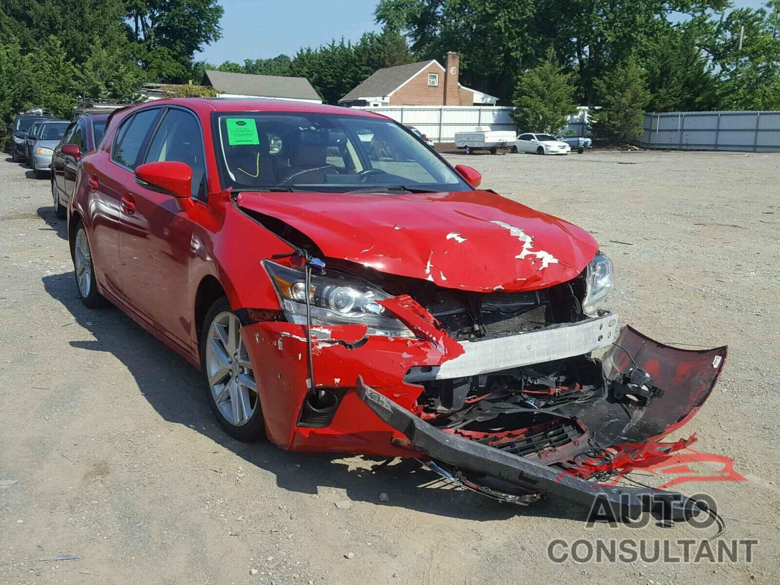 LEXUS CT 200 2016 - JTHKD5BH7G2261362
