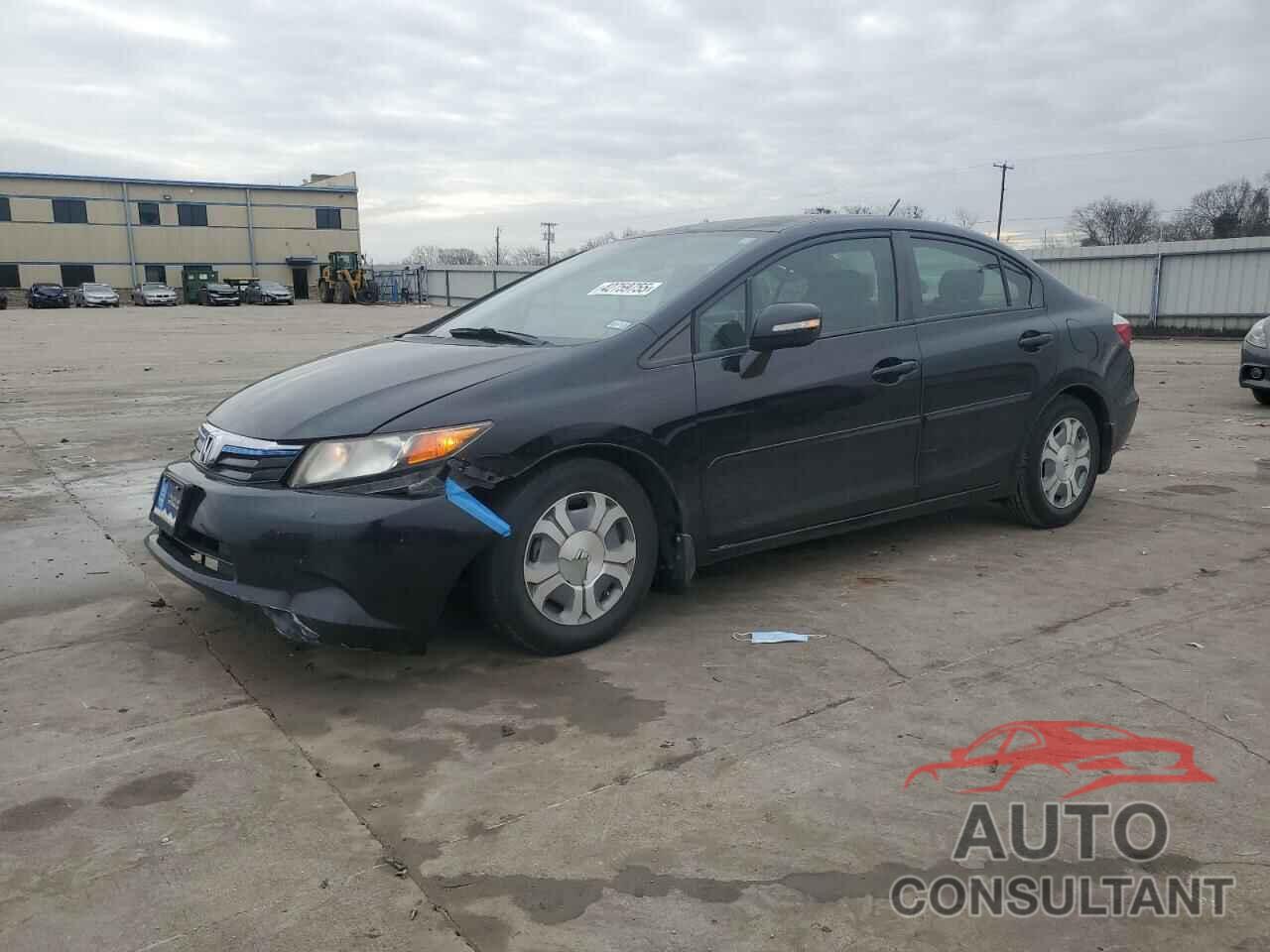 HONDA CIVIC 2012 - JHMFB4F38CS009890