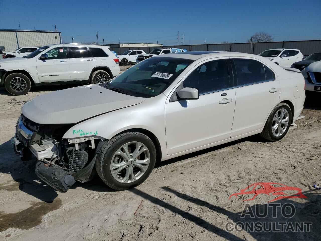 FORD FUSION 2012 - 3FAHP0HA3CR137178