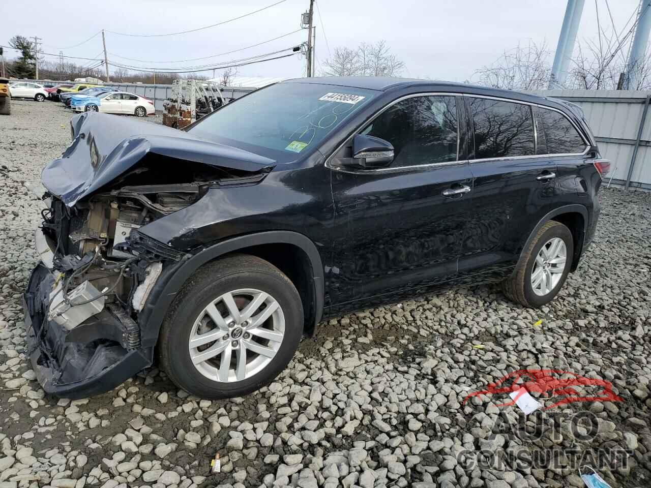 TOYOTA HIGHLANDER 2016 - 5TDBKRFH4GS275950