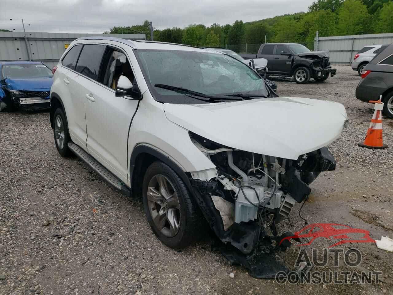 TOYOTA HIGHLANDER 2018 - 5TDDZRFH3JS911799