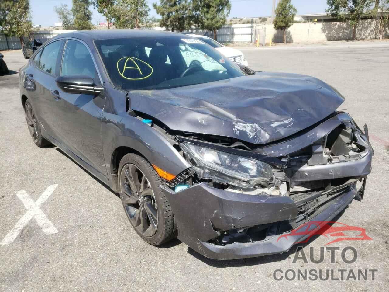 HONDA CIVIC 2019 - 2HGFC2F82KH526852