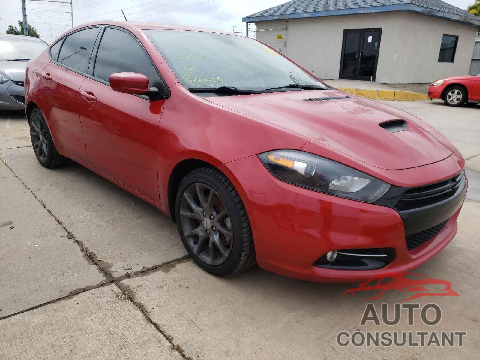 DODGE DART 2016 - 1C3CDFBBXGD750385