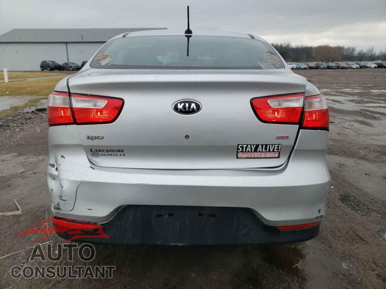 KIA RIO 2017 - KNADM4A39H6035907