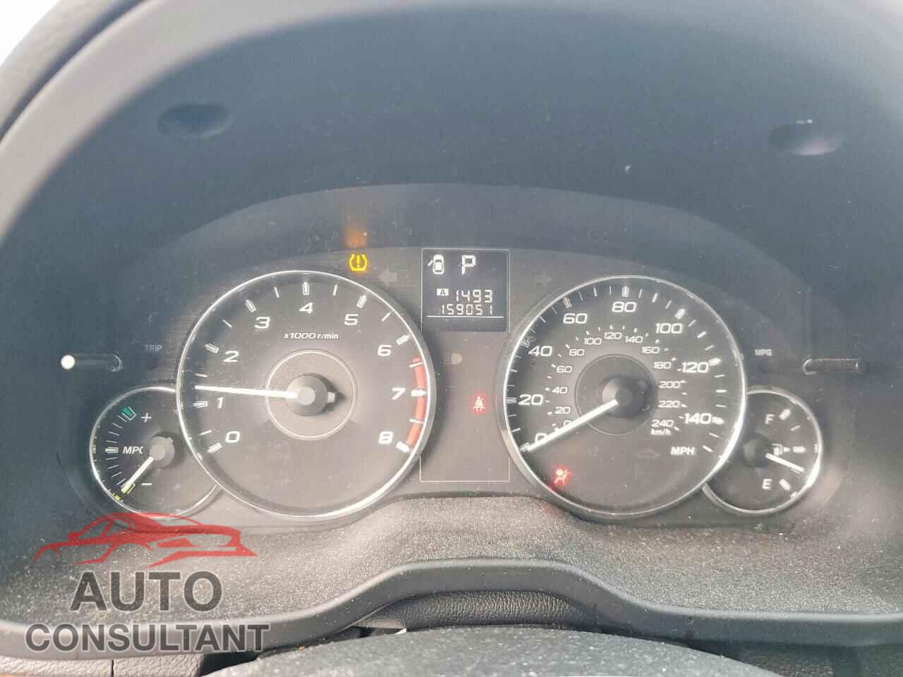 SUBARU OUTBACK 2012 - 4S4BRBLC2C3264805