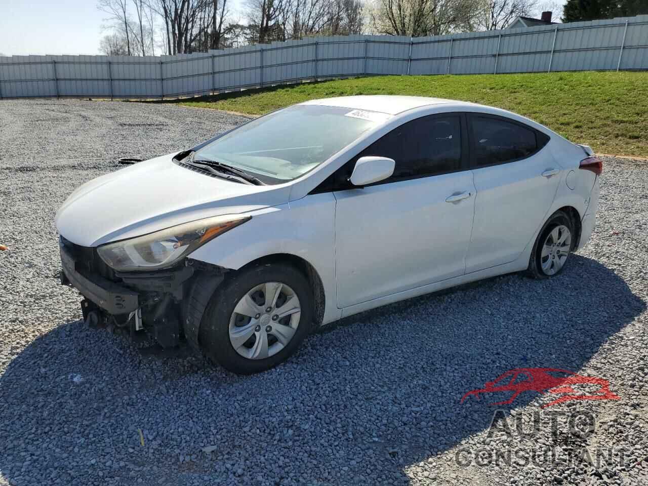 HYUNDAI ELANTRA 2016 - 5NPDH4AE4GH755211