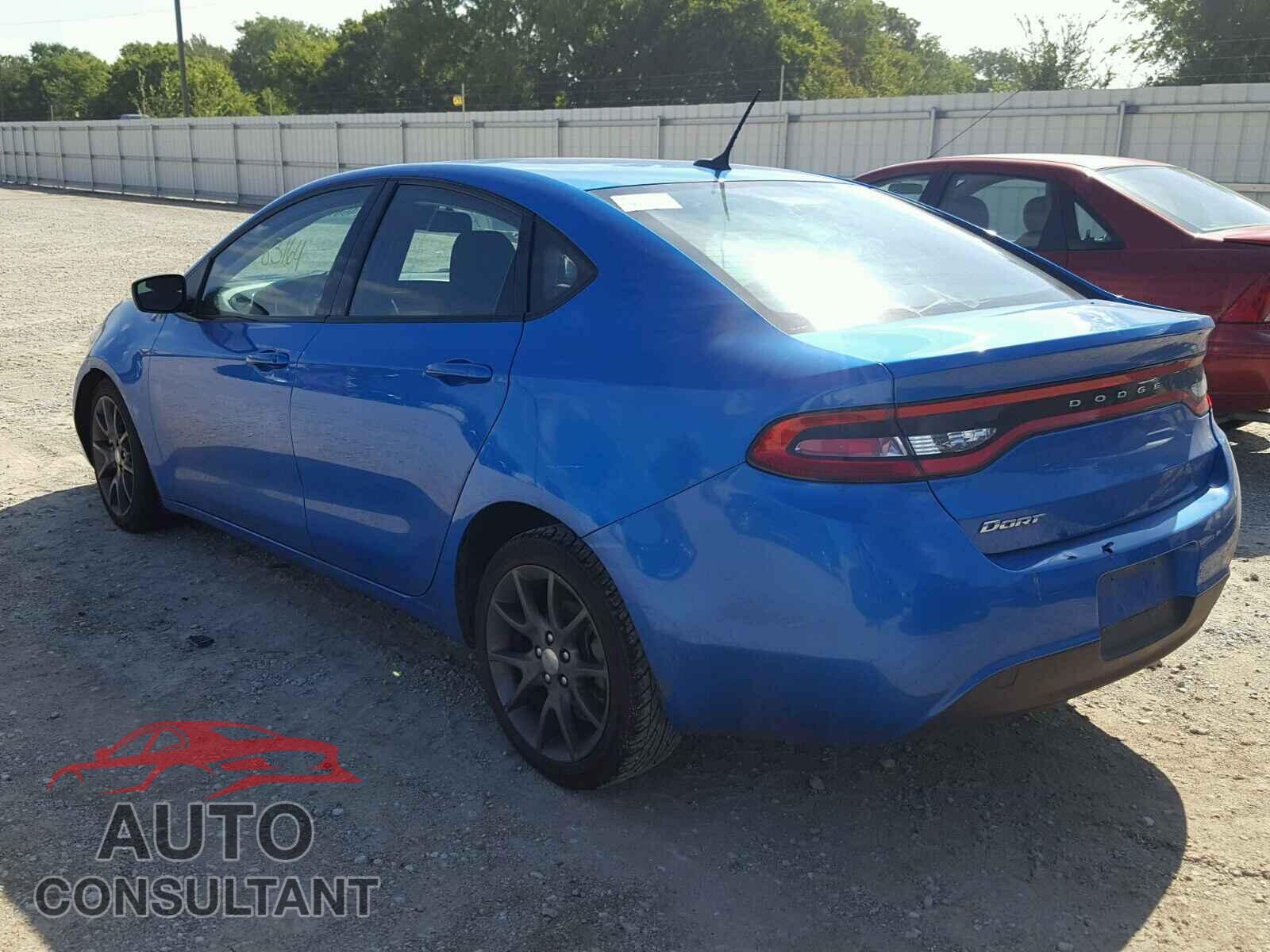 DODGE DART 2016 - 1C3CDFAAXGD607624