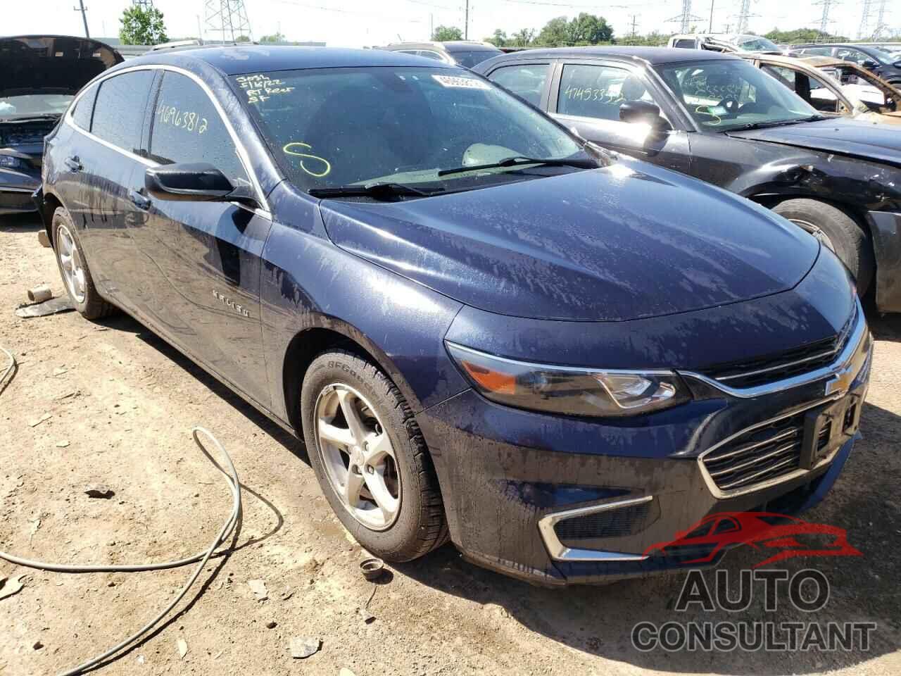 CHEVROLET MALIBU 2017 - 1G1ZB5ST6HF254464
