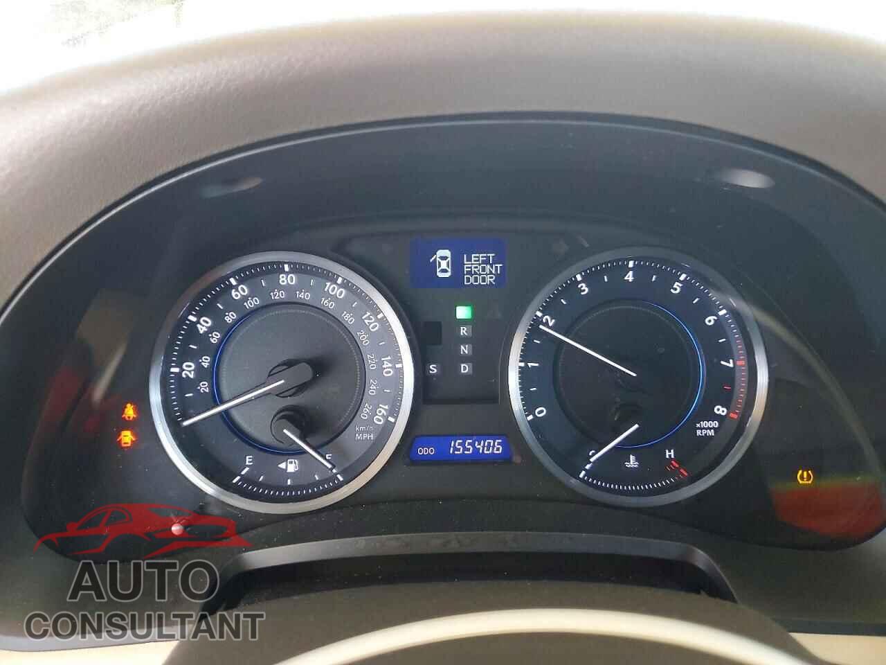 LEXUS IS 2012 - JTHBF5C26C5179135