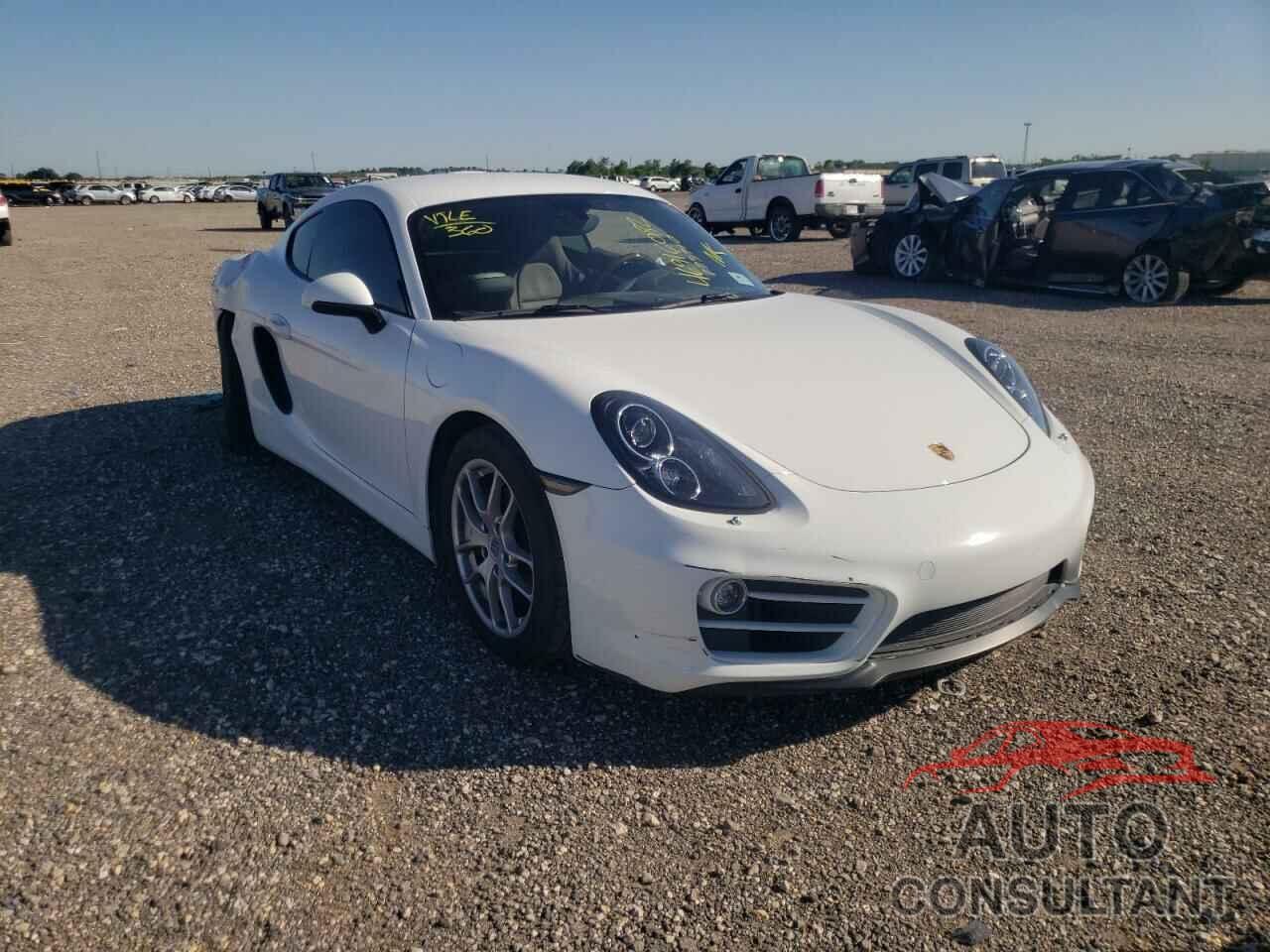 PORSCHE CAYMAN 2014 - WP0AA2A89EK173710