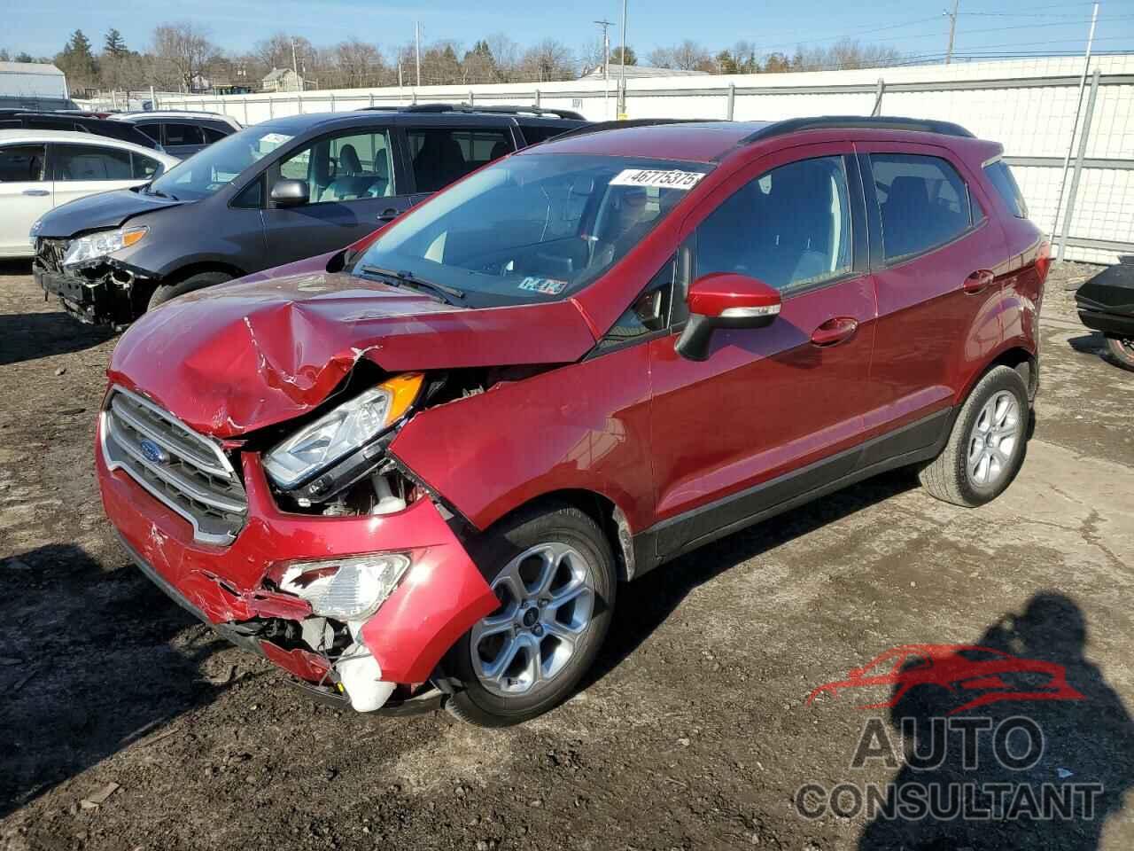 FORD ECOSPORT 2021 - MAJ3S2GE8MC405702