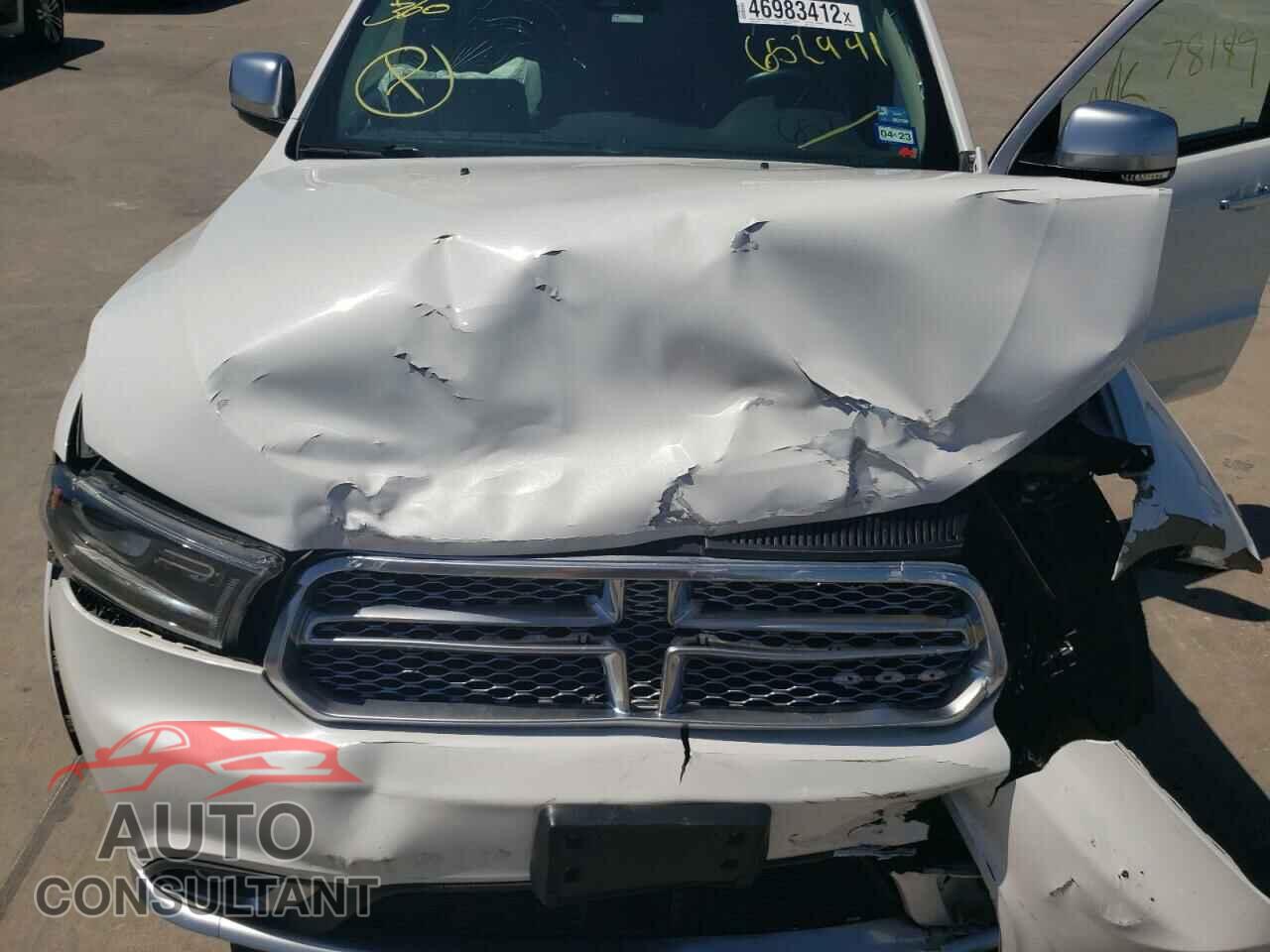 DODGE DURANGO 2017 - 1C4RDJEG7HC652941