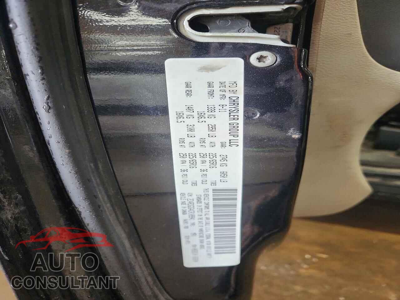 DODGE CARAVAN 2012 - 2C4RDGDG4CR109941